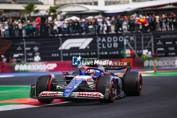 26/10/2024 - 30 LAWSON Liam (nzl), Visa Cash App RB F1 Team VCARB 01, action during the Formula 1 Gran Premio de la Ciudad de Mexico 2024, 20th round of the 2024 Formula One World Championship from October 25 to 27, 2024 on the Autodromo Hermanos Rodriguez, in Mexico City, Mexico - F1 - MEXICO CITY GRAND PRIX 2024 - FORMULA 1 - MOTORI