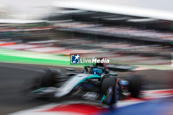 26/10/2024 - 63 RUSSELL George (gbr), Mercedes AMG F1 Team W15, action during the Formula 1 Gran Premio de la Ciudad de Mexico 2024, 20th round of the 2024 Formula One World Championship from October 25 to 27, 2024 on the Autodromo Hermanos Rodriguez, in Mexico City, Mexico - F1 - MEXICO CITY GRAND PRIX 2024 - FORMULA 1 - MOTORI