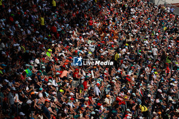 26/10/2024 - Mexican fans, supporter during the Formula 1 Gran Premio de la Ciudad de Mexico 2024, 20th round of the 2024 Formula One World Championship from October 25 to 27, 2024 on the Autodromo Hermanos Rodriguez, in Mexico City, Mexico - F1 - MEXICO CITY GRAND PRIX 2024 - FORMULA 1 - MOTORI