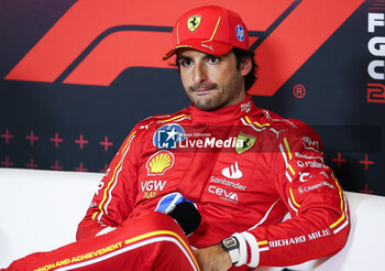 27/10/2024 - SAINZ Carlos (spa), Scuderia Ferrari SF-24, portrait during the Formula 1 Gran Premio de la Ciudad de Mexico 2024, 20th round of the 2024 Formula One World Championship from October 25 to 27, 2024 on the Autodromo Hermanos Rodriguez, in Mexico City, Mexico - F1 - MEXICO CITY GRAND PRIX 2024 - FORMULA 1 - MOTORI