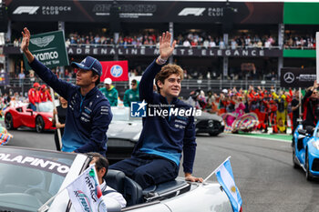 27/10/2024 - ALBON Alexander (tha), Williams Racing FW46, COLAPINTO Franco (arg), Williams Racing FW46, portrait, during the Formula 1 Gran Premio de la Ciudad de Mexico 2024, 20th round of the 2024 Formula One World Championship from October 25 to 27, 2024 on the Autodromo Hermanos Rodriguez, in Mexico City, Mexico - F1 - MEXICO CITY GRAND PRIX 2024 - FORMULA 1 - MOTORI