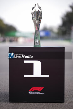 27/10/2024 - Trophy during the Formula 1 Gran Premio de la Ciudad de Mexico 2024, 20th round of the 2024 Formula One World Championship from October 25 to 27, 2024 on the Autodromo Hermanos Rodriguez, in Mexico City, Mexico - F1 - MEXICO CITY GRAND PRIX 2024 - FORMULA 1 - MOTORI