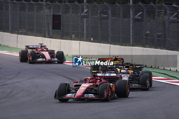 27/10/2024 - 55 SAINZ Carlos (spa), Scuderia Ferrari SF-24, action during the Formula 1 Gran Premio de la Ciudad de Mexico 2024, 20th round of the 2024 Formula One World Championship from October 25 to 27, 2024 on the Autodromo Hermanos Rodriguez, in Mexico City, Mexico - F1 - MEXICO CITY GRAND PRIX 2024 - FORMULA 1 - MOTORI