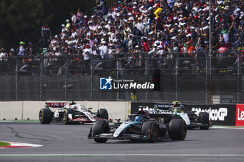 27/10/2024 - 63 RUSSELL George (gbr), Mercedes AMG F1 Team W15, action during the Formula 1 Gran Premio de la Ciudad de Mexico 2024, 20th round of the 2024 Formula One World Championship from October 25 to 27, 2024 on the Autodromo Hermanos Rodriguez, in Mexico City, Mexico - F1 - MEXICO CITY GRAND PRIX 2024 - FORMULA 1 - MOTORI