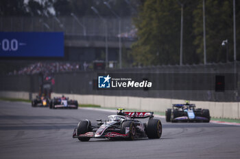 27/10/2024 - 27 HULKENBERG Nico (ger), Haas F1 Team VF-24 Ferrari, action during the Formula 1 Gran Premio de la Ciudad de Mexico 2024, 20th round of the 2024 Formula One World Championship from October 25 to 27, 2024 on the Autodromo Hermanos Rodriguez, in Mexico City, Mexico - F1 - MEXICO CITY GRAND PRIX 2024 - FORMULA 1 - MOTORI