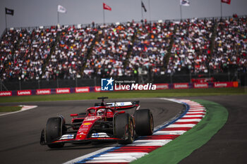 27/10/2024 - 16 LECLERC Charles (mco), Scuderia Ferrari SF-24, action during the Formula 1 Gran Premio de la Ciudad de Mexico 2024, 20th round of the 2024 Formula One World Championship from October 25 to 27, 2024 on the Autodromo Hermanos Rodriguez, in Mexico City, Mexico - F1 - MEXICO CITY GRAND PRIX 2024 - FORMULA 1 - MOTORI