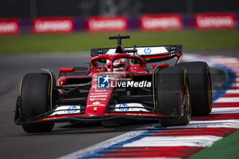 27/10/2024 - 16 LECLERC Charles (mco), Scuderia Ferrari SF-24, action during the Formula 1 Gran Premio de la Ciudad de Mexico 2024, 20th round of the 2024 Formula One World Championship from October 25 to 27, 2024 on the Autodromo Hermanos Rodriguez, in Mexico City, Mexico - F1 - MEXICO CITY GRAND PRIX 2024 - FORMULA 1 - MOTORI