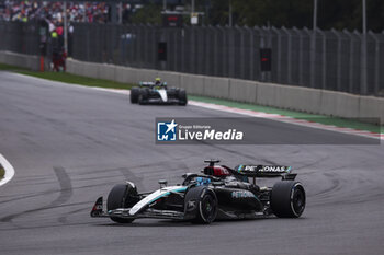 27/10/2024 - 63 RUSSELL George (gbr), Mercedes AMG F1 Team W15, action during the Formula 1 Gran Premio de la Ciudad de Mexico 2024, 20th round of the 2024 Formula One World Championship from October 25 to 27, 2024 on the Autodromo Hermanos Rodriguez, in Mexico City, Mexico - F1 - MEXICO CITY GRAND PRIX 2024 - FORMULA 1 - MOTORI