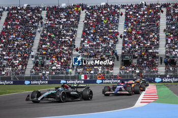 27/10/2024 - 63 RUSSELL George (gbr), Mercedes AMG F1 Team W15, action during the Formula 1 Gran Premio de la Ciudad de Mexico 2024, 20th round of the 2024 Formula One World Championship from October 25 to 27, 2024 on the Autodromo Hermanos Rodriguez, in Mexico City, Mexico - F1 - MEXICO CITY GRAND PRIX 2024 - FORMULA 1 - MOTORI