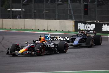 27/10/2024 - 01 VERSTAPPEN Max (nld), Red Bull Racing RB20, action and 43 COLAPINTO Franco (arg), Williams Racing FW46, action during the Formula 1 Gran Premio de la Ciudad de Mexico 2024, 20th round of the 2024 Formula One World Championship from October 25 to 27, 2024 on the Autodromo Hermanos Rodriguez, in Mexico City, Mexico - F1 - MEXICO CITY GRAND PRIX 2024 - FORMULA 1 - MOTORI