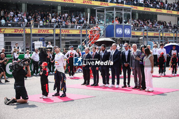 27/10/2024 - PEREZ Sergio (mex), Red Bull Racing RB20, portrait and DOMENICALI Stefano (ita), Chairman and CEO Formula One Group FOG, portrait during the Formula 1 Gran Premio de la Ciudad de Mexico 2024, 20th round of the 2024 Formula One World Championship from October 25 to 27, 2024 on the Autodromo Hermanos Rodriguez, in Mexico City, Mexico - F1 - MEXICO CITY GRAND PRIX 2024 - FORMULA 1 - MOTORI