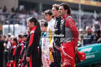 27/10/2024 - SAINZ Carlos (spa), Scuderia Ferrari SF-24, portrait during the Formula 1 Gran Premio de la Ciudad de Mexico 2024, 20th round of the 2024 Formula One World Championship from October 25 to 27, 2024 on the Autodromo Hermanos Rodriguez, in Mexico City, Mexico - F1 - MEXICO CITY GRAND PRIX 2024 - FORMULA 1 - MOTORI