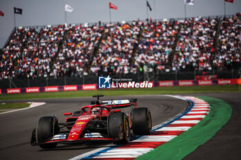 27/10/2024 - 16 LECLERC Charles (mco), Scuderia Ferrari SF-24, action during the Formula 1 Gran Premio de la Ciudad de Mexico 2024, 20th round of the 2024 Formula One World Championship from October 25 to 27, 2024 on the Autodromo Hermanos Rodriguez, in Mexico City, Mexico - F1 - MEXICO CITY GRAND PRIX 2024 - FORMULA 1 - MOTORI