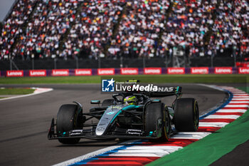 27/10/2024 - 44 HAMILTON Lewis (gbr), Mercedes AMG F1 Team W15, action during the Formula 1 Gran Premio de la Ciudad de Mexico 2024, 20th round of the 2024 Formula One World Championship from October 25 to 27, 2024 on the Autodromo Hermanos Rodriguez, in Mexico City, Mexico - F1 - MEXICO CITY GRAND PRIX 2024 - FORMULA 1 - MOTORI