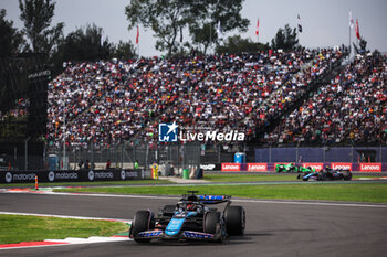 27/10/2024 - 31 OCON Esteban (fra), Alpine F1 Team A524, action during the Formula 1 Gran Premio de la Ciudad de Mexico 2024, 20th round of the 2024 Formula One World Championship from October 25 to 27, 2024 on the Autodromo Hermanos Rodriguez, in Mexico City, Mexico - F1 - MEXICO CITY GRAND PRIX 2024 - FORMULA 1 - MOTORI