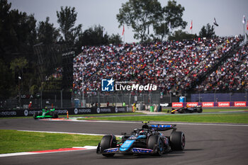 27/10/2024 - 10 GASLY Pierre (fra), Alpine F1 Team A524, action during the Formula 1 Gran Premio de la Ciudad de Mexico 2024, 20th round of the 2024 Formula One World Championship from October 25 to 27, 2024 on the Autodromo Hermanos Rodriguez, in Mexico City, Mexico - F1 - MEXICO CITY GRAND PRIX 2024 - FORMULA 1 - MOTORI