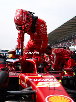 27/10/2024 - SAINZ Carlos (spa), Scuderia Ferrari SF-24, portrait during the Formula 1 Gran Premio de la Ciudad de Mexico 2024, 20th round of the 2024 Formula One World Championship from October 25 to 27, 2024 on the Autodromo Hermanos Rodriguez, in Mexico City, Mexico - F1 - MEXICO CITY GRAND PRIX 2024 - FORMULA 1 - MOTORI