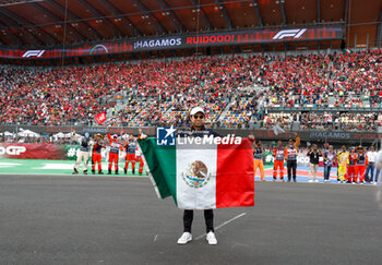 27/10/2024 - PEREZ Sergio (mex), Red Bull Racing RB20, portrait during the Formula 1 Gran Premio de la Ciudad de Mexico 2024, 20th round of the 2024 Formula One World Championship from October 25 to 27, 2024 on the Autodromo Hermanos Rodriguez, in Mexico City, Mexico - F1 - MEXICO CITY GRAND PRIX 2024 - FORMULA 1 - MOTORI