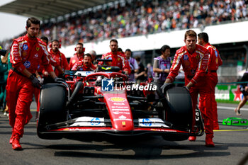 27/10/2024 - 16 LECLERC Charles (mco), Scuderia Ferrari SF-24, action during the Formula 1 Gran Premio de la Ciudad de Mexico 2024, 20th round of the 2024 Formula One World Championship from October 25 to 27, 2024 on the Autodromo Hermanos Rodriguez, in Mexico City, Mexico - F1 - MEXICO CITY GRAND PRIX 2024 - FORMULA 1 - MOTORI