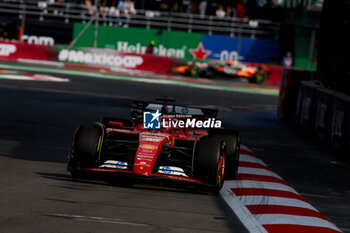 27/10/2024 - 16 LECLERC Charles (mco), Scuderia Ferrari SF-24, action during the Formula 1 Gran Premio de la Ciudad de Mexico 2024, 20th round of the 2024 Formula One World Championship from October 25 to 27, 2024 on the Autodromo Hermanos Rodriguez, in Mexico City, Mexico - F1 - MEXICO CITY GRAND PRIX 2024 - FORMULA 1 - MOTORI