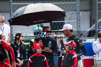 27/10/2024 - HAMILTON Lewis (gbr), Mercedes AMG F1 Team W15, GASLY Pierre (fra), Alpine F1 Team A524, portrait during the Formula 1 Gran Premio de la Ciudad de Mexico 2024, 20th round of the 2024 Formula One World Championship from October 25 to 27, 2024 on the Autodromo Hermanos Rodriguez, in Mexico City, Mexico - F1 - MEXICO CITY GRAND PRIX 2024 - FORMULA 1 - MOTORI