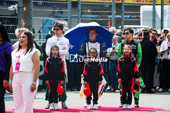 27/10/2024 - STROLL Lance (can), Aston Martin F1 Team AMR24, COLAPINTO Franco (arg), Williams Racing FW46, ZHOU Guanyu (chi), Stake F1 Team Kick Sauber C44, portrait during the Formula 1 Gran Premio de la Ciudad de Mexico 2024, 20th round of the 2024 Formula One World Championship from October 25 to 27, 2024 on the Autodromo Hermanos Rodriguez, in Mexico City, Mexico - F1 - MEXICO CITY GRAND PRIX 2024 - FORMULA 1 - MOTORI