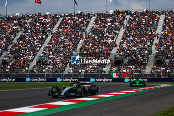 27/10/2024 - 44 HAMILTON Lewis (gbr), Mercedes AMG F1 Team W15, action during the Formula 1 Gran Premio de la Ciudad de Mexico 2024, 20th round of the 2024 Formula One World Championship from October 25 to 27, 2024 on the Autodromo Hermanos Rodriguez, in Mexico City, Mexico - F1 - MEXICO CITY GRAND PRIX 2024 - FORMULA 1 - MOTORI