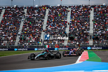 27/10/2024 - 63 RUSSELL George (gbr), Mercedes AMG F1 Team W15, action during the Formula 1 Gran Premio de la Ciudad de Mexico 2024, 20th round of the 2024 Formula One World Championship from October 25 to 27, 2024 on the Autodromo Hermanos Rodriguez, in Mexico City, Mexico - F1 - MEXICO CITY GRAND PRIX 2024 - FORMULA 1 - MOTORI