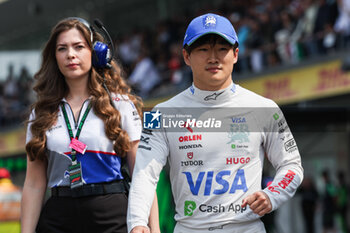 27/10/2024 - TSUNODA Yuki (jap), Visa Cash App RB F1 Team VCARB 01, portrait during the Formula 1 Gran Premio de la Ciudad de Mexico 2024, 20th round of the 2024 Formula One World Championship from October 25 to 27, 2024 on the Autodromo Hermanos Rodriguez, in Mexico City, Mexico - F1 - MEXICO CITY GRAND PRIX 2024 - FORMULA 1 - MOTORI