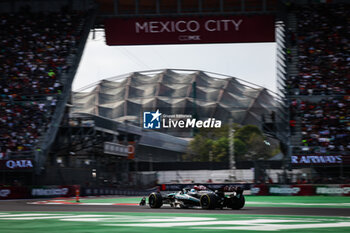 27/10/2024 - 63 RUSSELL George (gbr), Mercedes AMG F1 Team W15, action during the Formula 1 Gran Premio de la Ciudad de Mexico 2024, 20th round of the 2024 Formula One World Championship from October 25 to 27, 2024 on the Autodromo Hermanos Rodriguez, in Mexico City, Mexico - F1 - MEXICO CITY GRAND PRIX 2024 - FORMULA 1 - MOTORI