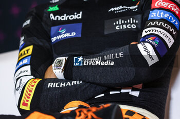 2024-10-28 - NORRIS Lando (gbr), McLaren F1 Team MCL38, portrait press conference during the Formula 1 Gran Premio de la Ciudad de Mexico 2024, 20th round of the 2024 Formula One World Championship from October 25 to 27, 2024 on the Autodromo Hermanos Rodriguez, in Mexico City, Mexico - F1 - MEXICO CITY GRAND PRIX 2024 - FORMULA 1 - MOTORS