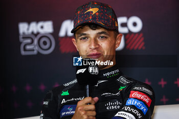 2024-10-28 - NORRIS Lando (gbr), McLaren F1 Team MCL38, portrait press conference during the Formula 1 Gran Premio de la Ciudad de Mexico 2024, 20th round of the 2024 Formula One World Championship from October 25 to 27, 2024 on the Autodromo Hermanos Rodriguez, in Mexico City, Mexico - F1 - MEXICO CITY GRAND PRIX 2024 - FORMULA 1 - MOTORS