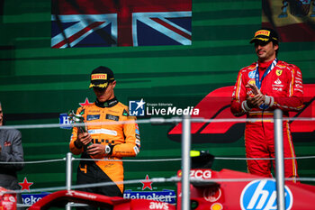 2024-10-28 - NORRIS Lando (gbr), McLaren F1 Team MCL38, portrait during the Formula 1 Gran Premio de la Ciudad de Mexico 2024, 20th round of the 2024 Formula One World Championship from October 25 to 27, 2024 on the Autodromo Hermanos Rodriguez, in Mexico City, Mexico - F1 - MEXICO CITY GRAND PRIX 2024 - FORMULA 1 - MOTORS