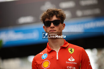 31/10/2024 - BEARMAN Oliver (gbr), Scuderia Ferrari SF-24, portrait during the Formula 1 Grande Premio de Sao Paulo 2024, 21th round of the 2024 Formula One World Championship from November 1 to 3, 2024 on the Interlagos Circuit, in Sao Paulo, Brazil - F1 - SAO PAULO GRAND PRIX 2024 - FORMULA 1 - MOTORI