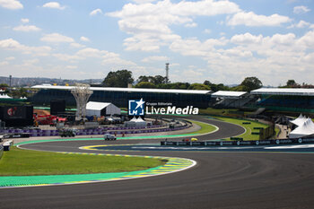 31/10/2024 - Autodromo of Interlagos Brasil flag colours kerbs paint atmosphere during the Formula 1 Grande Premio de Sao Paulo 2024, 21th round of the 2024 Formula One World Championship from November 1 to 3, 2024 on the Interlagos Circuit, in Sao Paulo, Brazil - F1 - SAO PAULO GRAND PRIX 2024 - FORMULA 1 - MOTORI