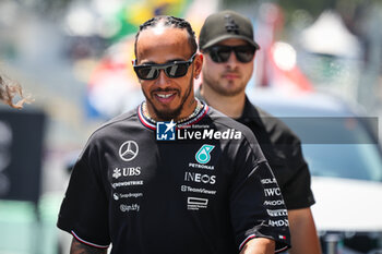 31/10/2024 - HAMILTON Lewis (gbr), Mercedes AMG F1 Team W15, portrait during the Formula 1 Grande Premio de Sao Paulo 2024, 21th round of the 2024 Formula One World Championship from November 1 to 3, 2024 on the Interlagos Circuit, in Sao Paulo, Brazil - F1 - SAO PAULO GRAND PRIX 2024 - FORMULA 1 - MOTORI