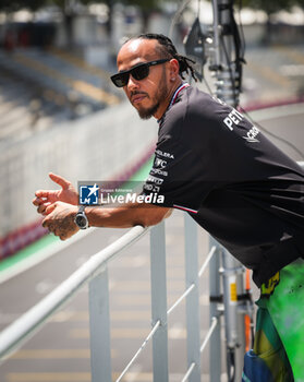 31/10/2024 - HAMILTON Lewis (gbr), Mercedes AMG F1 Team W15, portrait during the Formula 1 Grande Premio de Sao Paulo 2024, 21th round of the 2024 Formula One World Championship from November 1 to 3, 2024 on the Interlagos Circuit, in Sao Paulo, Brazil - F1 - SAO PAULO GRAND PRIX 2024 - FORMULA 1 - MOTORI