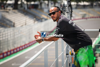 31/10/2024 - HAMILTON Lewis (gbr), Mercedes AMG F1 Team W15, portrait during the Formula 1 Grande Premio de Sao Paulo 2024, 21th round of the 2024 Formula One World Championship from November 1 to 3, 2024 on the Interlagos Circuit, in Sao Paulo, Brazil - F1 - SAO PAULO GRAND PRIX 2024 - FORMULA 1 - MOTORI