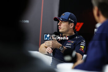 31/10/2024 - VERSTAPPEN Max (ned), Red Bull Racing RB20, portrait press conference during the Formula 1 Grande Premio de Sao Paulo 2024, 21th round of the 2024 Formula One World Championship from November 1 to 3, 2024 on the Interlagos Circuit, in Sao Paulo, Brazil - F1 - SAO PAULO GRAND PRIX 2024 - FORMULA 1 - MOTORI