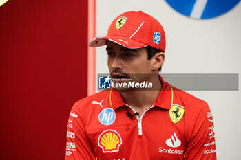 31/10/2024 - LECLERC Charles (mco), Scuderia Ferrari SF-24, portrait during the Formula 1 Grande Premio de Sao Paulo 2024, 21th round of the 2024 Formula One World Championship from November 1 to 3, 2024 on the Interlagos Circuit, in Sao Paulo, Brazil - F1 - SAO PAULO GRAND PRIX 2024 - FORMULA 1 - MOTORI