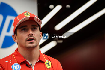 31/10/2024 - LECLERC Charles (mco), Scuderia Ferrari SF-24, portrait during the Formula 1 Grande Premio de Sao Paulo 2024, 21th round of the 2024 Formula One World Championship from November 1 to 3, 2024 on the Interlagos Circuit, in Sao Paulo, Brazil - F1 - SAO PAULO GRAND PRIX 2024 - FORMULA 1 - MOTORI