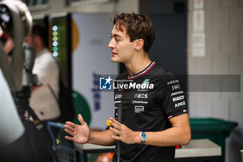 31/10/2024 - RUSSELL George (gbr), Mercedes AMG F1 Team W15, portrait during the Formula 1 Grande Premio de Sao Paulo 2024, 21th round of the 2024 Formula One World Championship from November 1 to 3, 2024 on the Interlagos Circuit, in Sao Paulo, Brazil - F1 - SAO PAULO GRAND PRIX 2024 - FORMULA 1 - MOTORI