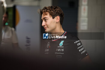 31/10/2024 - RUSSELL George (gbr), Mercedes AMG F1 Team W15, portrait during the Formula 1 Grande Premio de Sao Paulo 2024, 21th round of the 2024 Formula One World Championship from November 1 to 3, 2024 on the Interlagos Circuit, in Sao Paulo, Brazil - F1 - SAO PAULO GRAND PRIX 2024 - FORMULA 1 - MOTORI