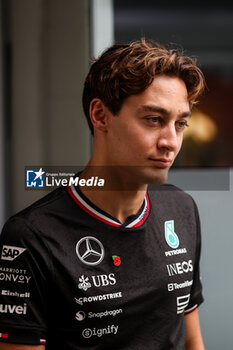 31/10/2024 - RUSSELL George (gbr), Mercedes AMG F1 Team W15, portrait during the Formula 1 Grande Premio de Sao Paulo 2024, 21th round of the 2024 Formula One World Championship from November 1 to 3, 2024 on the Interlagos Circuit, in Sao Paulo, Brazil - F1 - SAO PAULO GRAND PRIX 2024 - FORMULA 1 - MOTORI