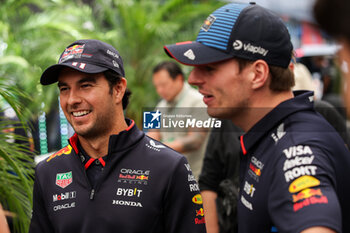 31/10/2024 - PEREZ Sergio (mex), Red Bull Racing RB20, portrait VERSTAPPEN Max (ned), Red Bull Racing RB20, portrait during the Formula 1 Grande Premio de Sao Paulo 2024, 21th round of the 2024 Formula One World Championship from November 1 to 3, 2024 on the Interlagos Circuit, in Sao Paulo, Brazil - F1 - SAO PAULO GRAND PRIX 2024 - FORMULA 1 - MOTORI