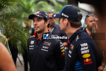 31/10/2024 - PEREZ Sergio (mex), Red Bull Racing RB20, portrait VERSTAPPEN Max (ned), Red Bull Racing RB20, portrait during the Formula 1 Grande Premio de Sao Paulo 2024, 21th round of the 2024 Formula One World Championship from November 1 to 3, 2024 on the Interlagos Circuit, in Sao Paulo, Brazil - F1 - SAO PAULO GRAND PRIX 2024 - FORMULA 1 - MOTORI