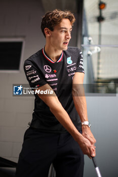 31/10/2024 - RUSSELL George (gbr), Mercedes AMG F1 Team W15, portrait during the Formula 1 Grande Premio de Sao Paulo 2024, 21th round of the 2024 Formula One World Championship from November 1 to 3, 2024 on the Interlagos Circuit, in Sao Paulo, Brazil - F1 - SAO PAULO GRAND PRIX 2024 - FORMULA 1 - MOTORI