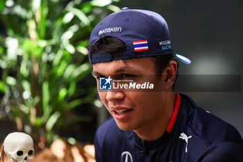 31/10/2024 - ALBON Alexander (tha), Williams Racing FW46, portrait during the Formula 1 Grande Premio de Sao Paulo 2024, 21th round of the 2024 Formula One World Championship from November 1 to 3, 2024 on the Interlagos Circuit, in Sao Paulo, Brazil - F1 - SAO PAULO GRAND PRIX 2024 - FORMULA 1 - MOTORI