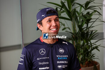 31/10/2024 - ALBON Alexander (tha), Williams Racing FW46, portrait during the Formula 1 Grande Premio de Sao Paulo 2024, 21th round of the 2024 Formula One World Championship from November 1 to 3, 2024 on the Interlagos Circuit, in Sao Paulo, Brazil - F1 - SAO PAULO GRAND PRIX 2024 - FORMULA 1 - MOTORI