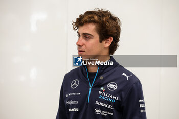 31/10/2024 - COLAPINTO Franco (arg), Williams Racing FW46, portrait during the Formula 1 Grande Premio de Sao Paulo 2024, 21th round of the 2024 Formula One World Championship from November 1 to 3, 2024 on the Interlagos Circuit, in Sao Paulo, Brazil - F1 - SAO PAULO GRAND PRIX 2024 - FORMULA 1 - MOTORI